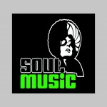 Soul Music čierne trenírky BOXER s tlačeným logom, top kvalita 95%bavlna 5%elastan